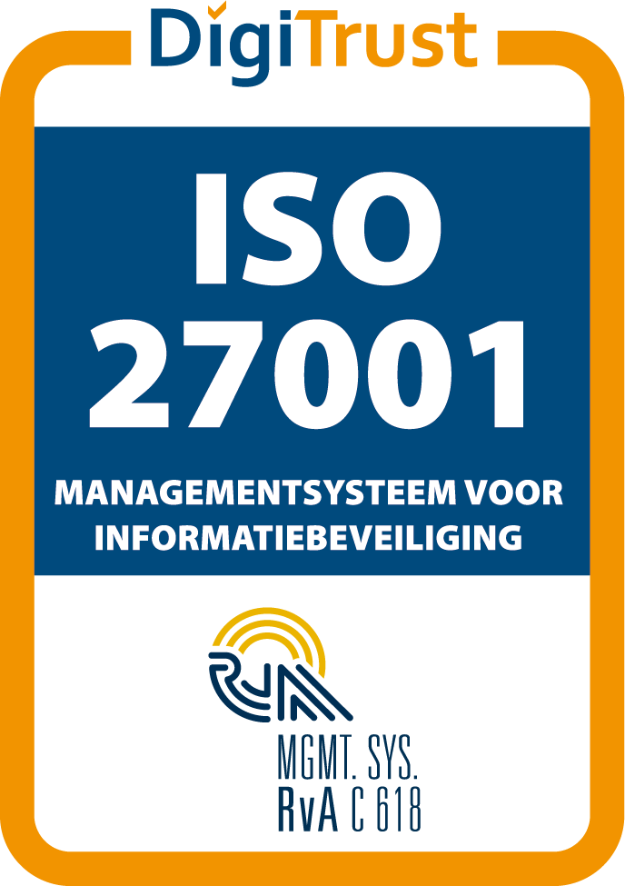 Logo ISO 27001 Certificering