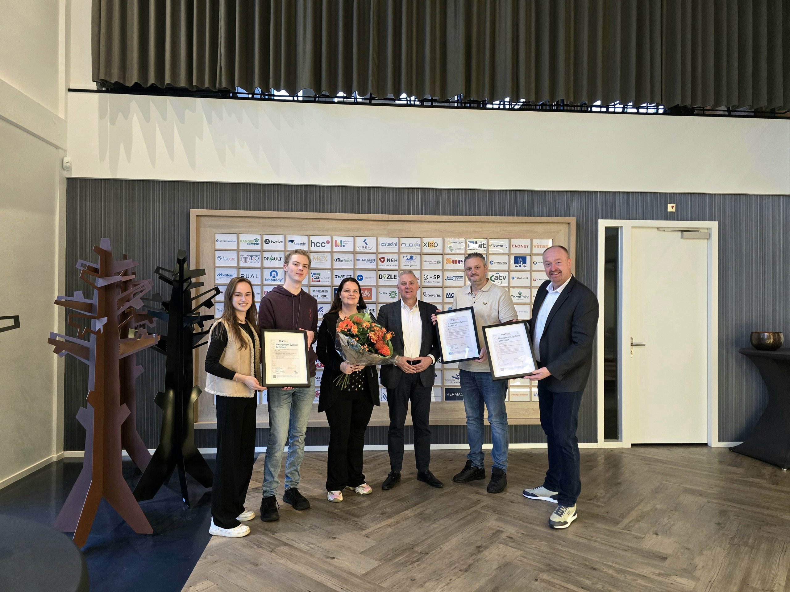Uitreiking certificaten